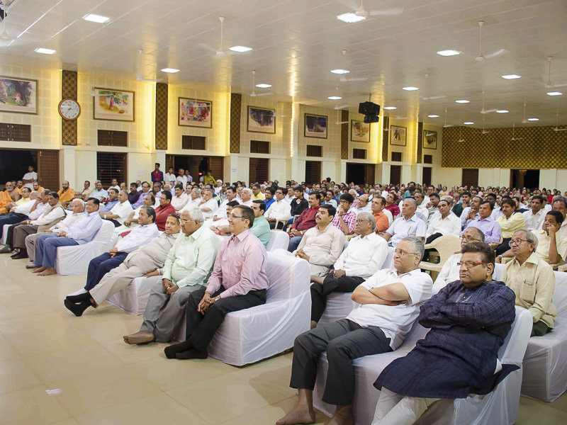 Invited guests during the event