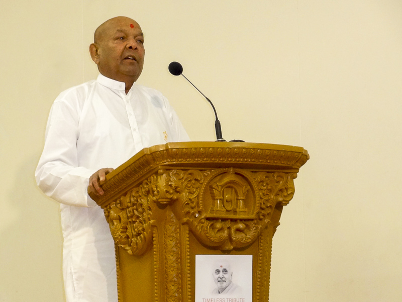 Tribute Assembly in Honor of HH Pramukh Swami Maharaj, Wellington