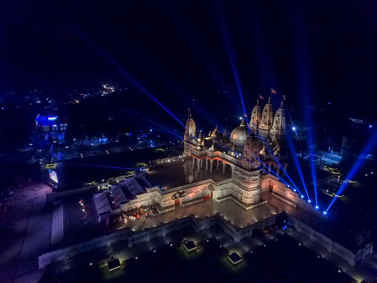 Light & Sound Show on the role of mandirs in society