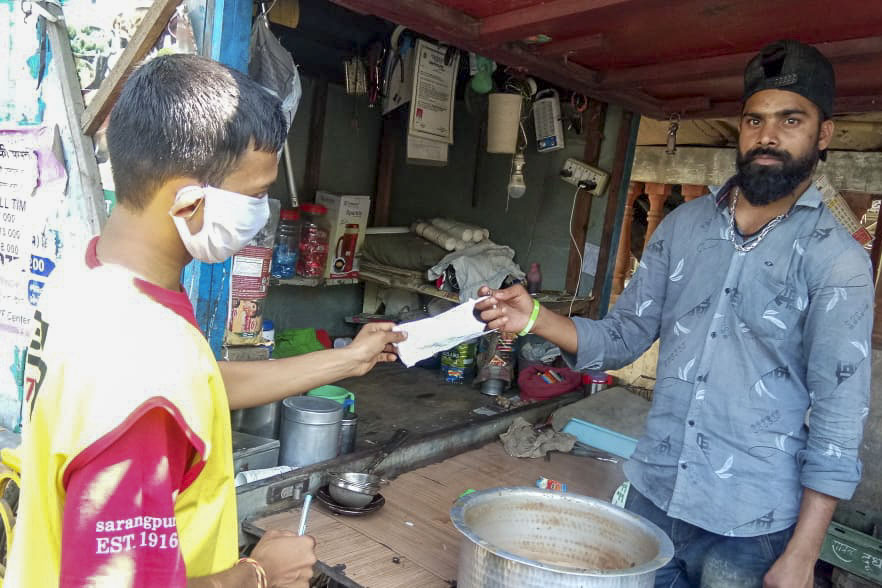 BAPS Community Services for Coronavirus Awareness, Silvassa