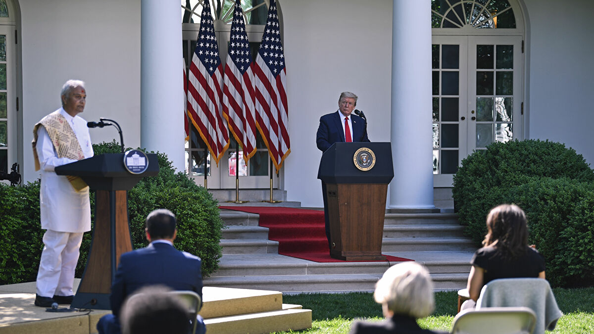 Vedic Shanti Path at the White House