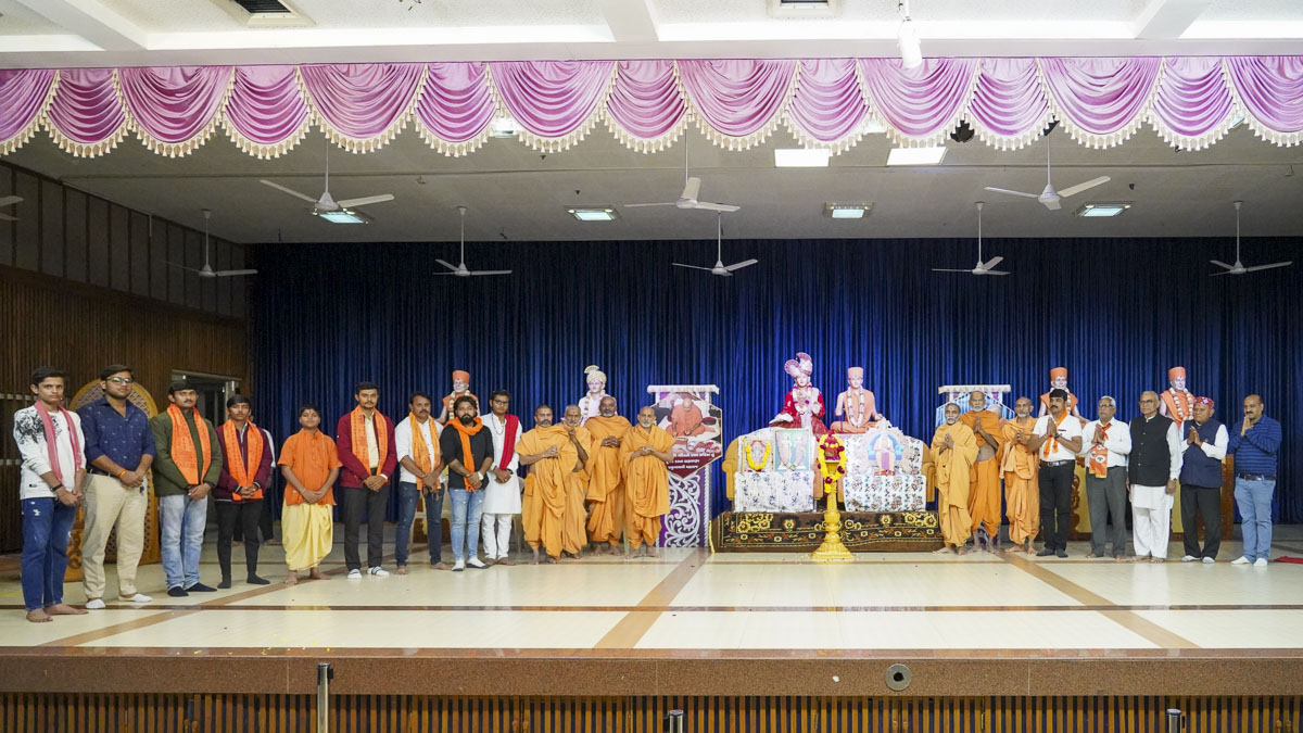 Shri Ram Janmbhoomi Mandir Akshat Kumbh Vadhamana, Mahesana