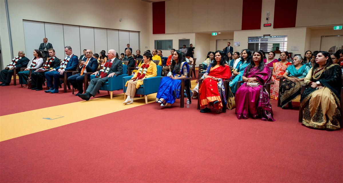 Governor-General of Australia Visits BAPS Shri Swaminarayan Mandir, Canberra
