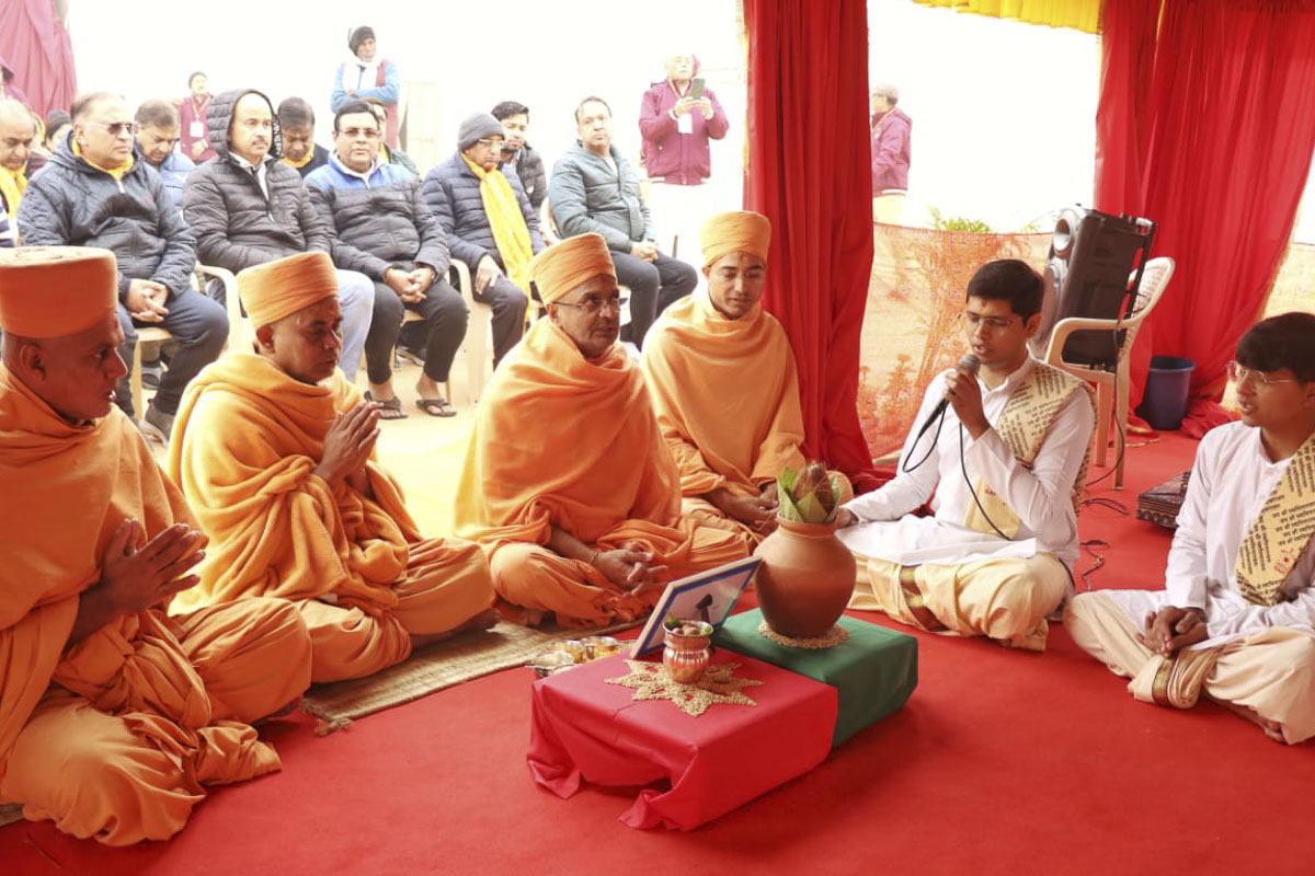 BAPS Shibir and Mahayagna in Mahakumbh, Prayagraj