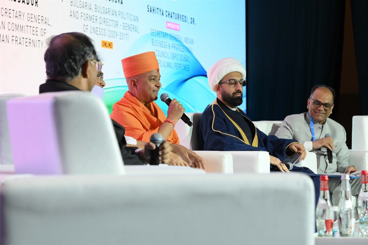 Swami Brahmaviharidas shared how the BAPS Hindu Mandir in Abu Dhabi, stands as a living testament to the power of prayer, faith, and unity—bridging religions, cultures, and countries