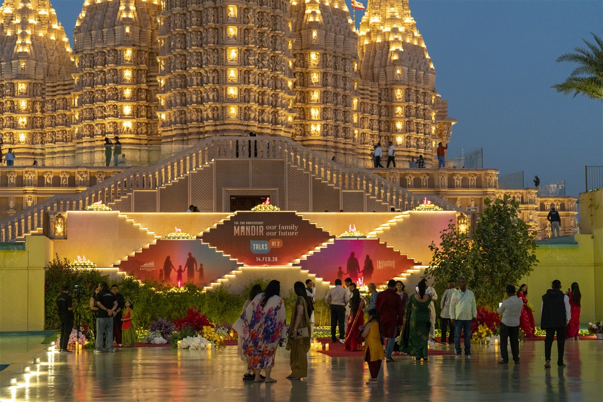 Four Million Hearts, One Message of Harmony: BAPS Hindu Mandir Celebrates 2nd Anniversary, Abu Dhabi