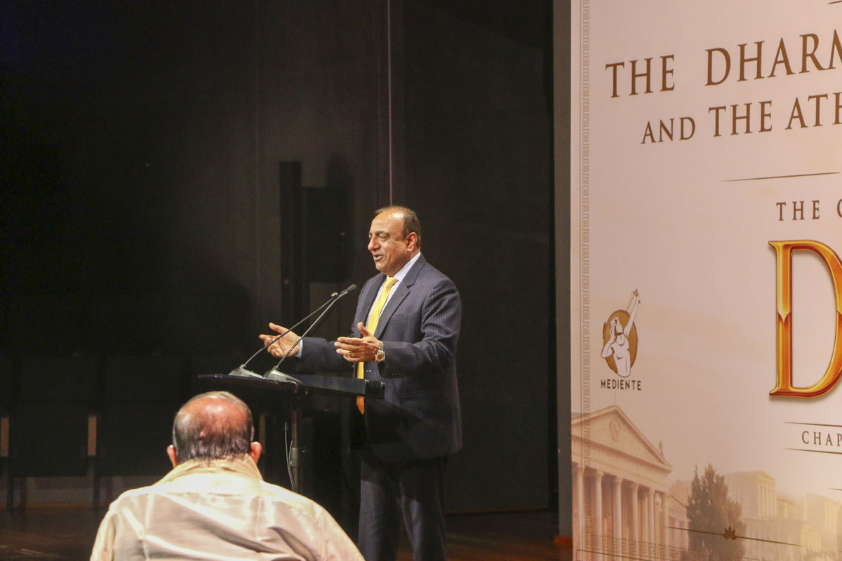 The Swaminarayan Tradition Represented at Historic 'The Dharmic Renaissance and The Athens Declaration' Summit , Athens, Greece