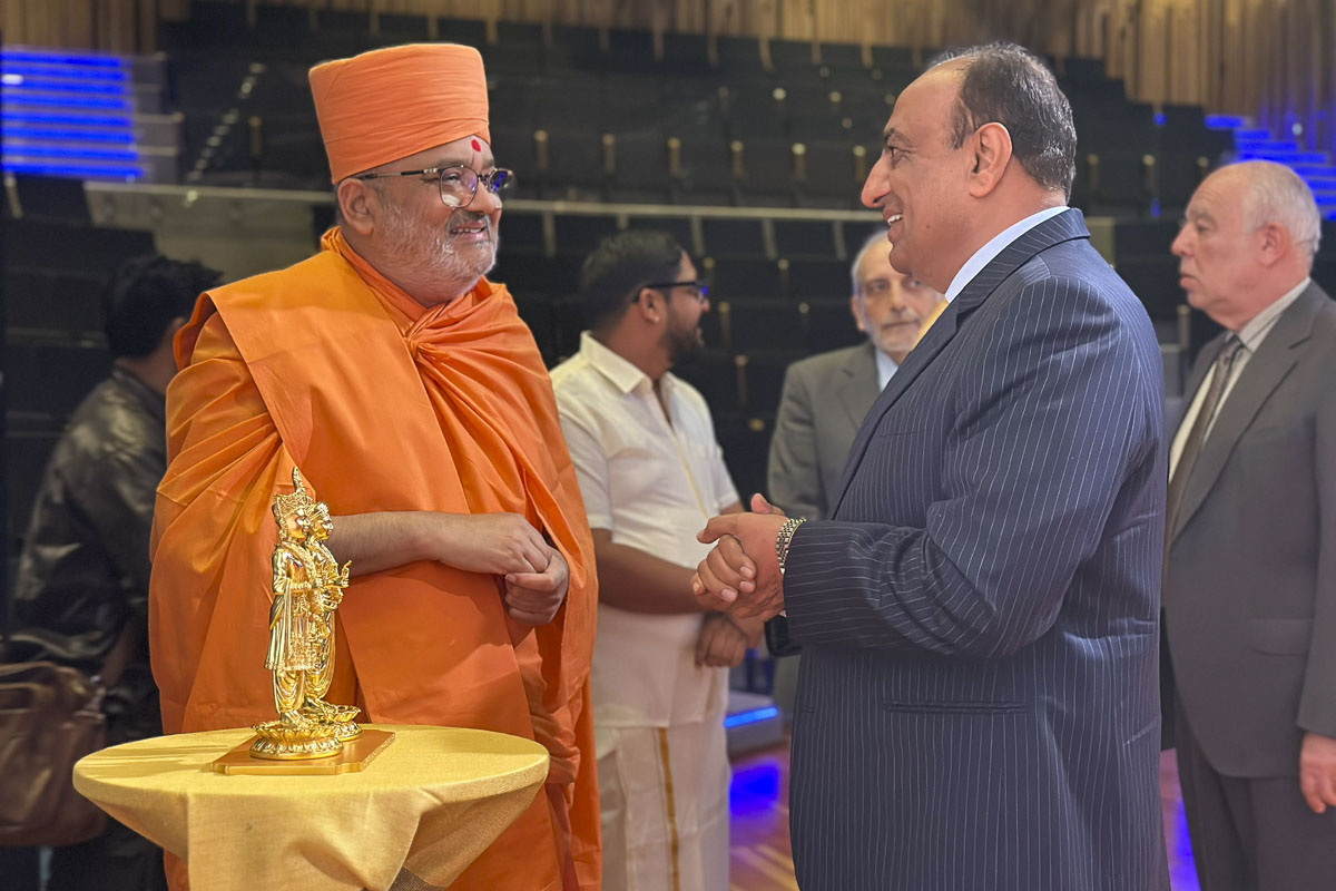 The Swaminarayan Tradition Represented at Historic 'The Dharmic Renaissance and The Athens Declaration' Summit , Athens, Greece