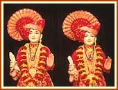 Parabrahma Bhagwan Shri Swaminarayan and Aksharbrahma Shri Gunatitanand Swami