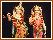 Bhagwan Shri Krishna and Shri Radhaji