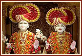 Parabrahma Bhagwan Shri Swaminarayan and Aksharbrahma Shri Gunatitanand Swami