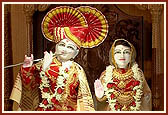 Bhagwan Shri Krishna and Shri Radhaji