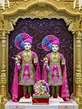 Parabrahma Bhagwan Shri Swaminarayan and Aksharbrahma Shri Gunatitanand Swami