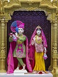 Bhagwan Shri Krishna and Shri Radhaji