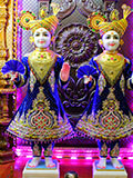 Parabrahma Bhagwan Shri Swaminarayan and Aksharbrahma Shri Gunatitanand Swami
