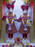 Parabrahma Bhagwan Shri Swaminarayan and Aksharbrahma Shri Gunatitanand Swami