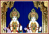 Parabrahma Bhagwan Shri Swaminarayan and Aksharbrahma Shri Gunatitanand Swami