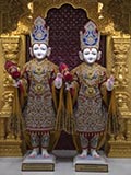 Parabrahma Bhagwan Shri Swaminarayan and Aksharbrahma Shri Gunatitanand Swami