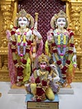 Bhagwan Shri Ram, Shri Sitaji and Shri Hanumanji