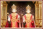 Parabrahma Bhagwan Shri Swaminarayan and Aksharbrahma Shri Gunatitanand Swami