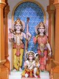 Bhagwan Shri Ram, Shri Sitaji and Shri Hanumanji