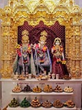 Shri Harikrishna Maharaj, Bhagwan Shri Krishna and Shri Radhaji