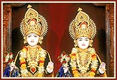 Parabrahma Bhagwan Shri Swaminarayan and Aksharbrahma Shri Gunatitanand Swami