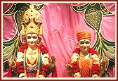 Parabrahma Bhagwan Shri Swaminarayan and Aksharbrahma Shri Gunatitanand Swami