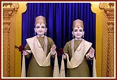 Parabrahma Bhagwan Shri Swaminarayan and Aksharbrahma Shri Gunatitanand Swami