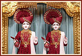 Parabrahma Bhagwan Shri Swaminarayan and Aksharbrahma Shri Gunatitanand Swami