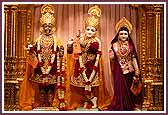 Shri Harikrishna Maharaj, Bhagwan Shri Krishna and Shri Radhaji