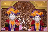 Parabrahma Bhagwan Shri Swaminarayan and Aksharbrahma Shri Gunatitanand Swami