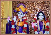 Bhagwan Shri Krishna and Shri Radhaji