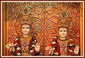 Parabrahma Bhagwan Shri Swaminarayan and Aksharbrahma Shri Gunatitanand Swami