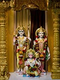 Bhagwan Shri Ram, Shri Sitaji and Shri Hanumanji