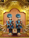 Parabrahma Bhagwan Shri Swaminarayan and Aksharbrahma Shri Gunatitanand Swami
