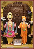 Parabrahma Bhagwan Shri Swaminarayan and Aksharbrahma Shri Gunatitanand Swami