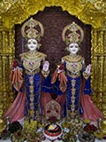 Parabrahma Bhagwan Shri Swaminarayan and Aksharbrahma Shri Gunatitanand Swami
