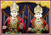 Parabrahma Bhagwan Shri Swaminarayan and Aksharbrahma Shri Gunatitanand Swami