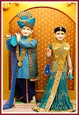 Bhagwan Shri Krishna and Shri Radhaji