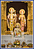 Bhagwan Shri Ram, Shri Sitaji and Shri Hanumanji