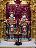 Parabrahma Bhagwan Shri Swaminarayan and Aksharbrahma Shri Gunatitanand Swami
