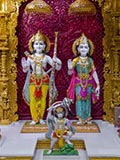 Bhagwan Shri Ram, Shri Sitaji and Shri Hanumanji