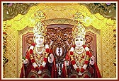 Parabrahma Bhagwan Shri Swaminarayan and Aksharbrahma Shri Gunatitanand Swami