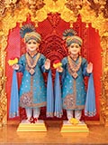 Parabrahma Bhagwan Shri Swaminarayan and Aksharbrahma Shri Gunatitanand Swami