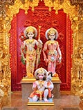 Bhagwan Shri Ram, Shri Sitaji and Shri Hanumanji