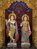 Bhagwan Shri Krishna and Shri Radhaji