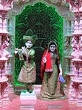 Bhagwan Shri Krishna and Shri Radhaji