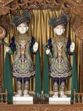 Parabrahma Bhagwan Shri Swaminarayan and Aksharbrahma Shri Gunatitanand Swami
