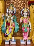 Bhagwan Shri Krishna and Shri Radhaji